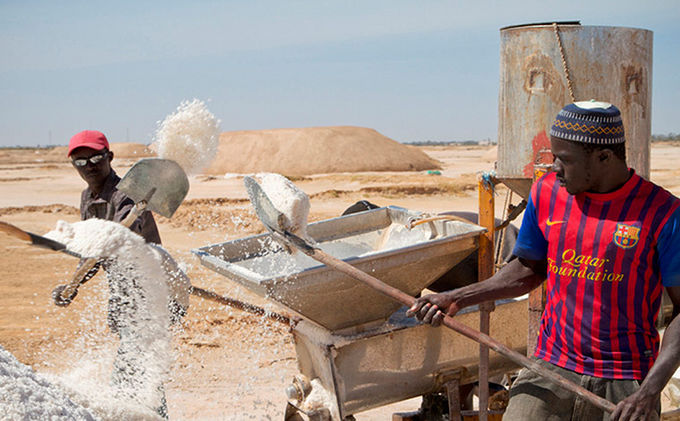 Senegal salt production